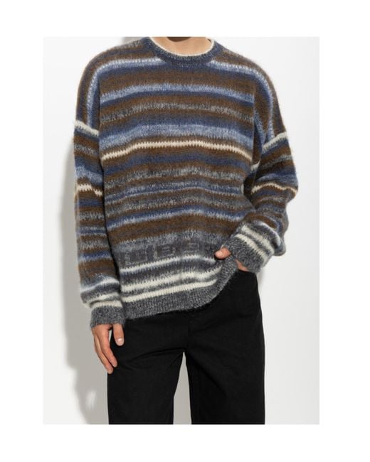 Isabel Marant Gray Long-Sleeved Sweater for men