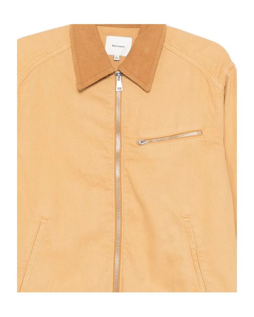 Reformation Natural Harrison Utility Jacket