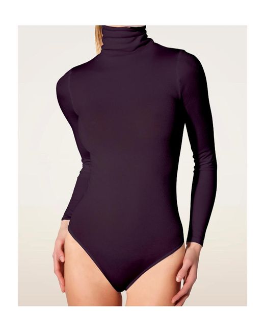Wolford Purple Colorado Bodysuit