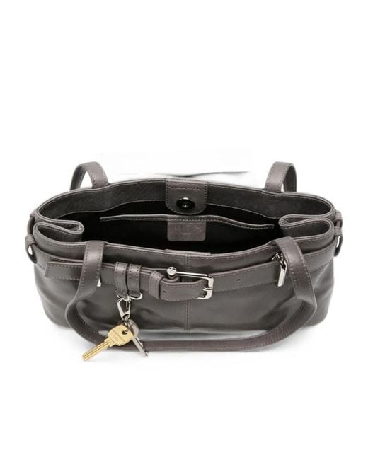 OSOI Gray Rectangular Handbag
