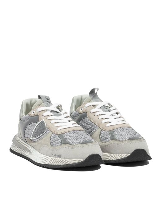 Philippe Model White Olympique Running Sneakers for men