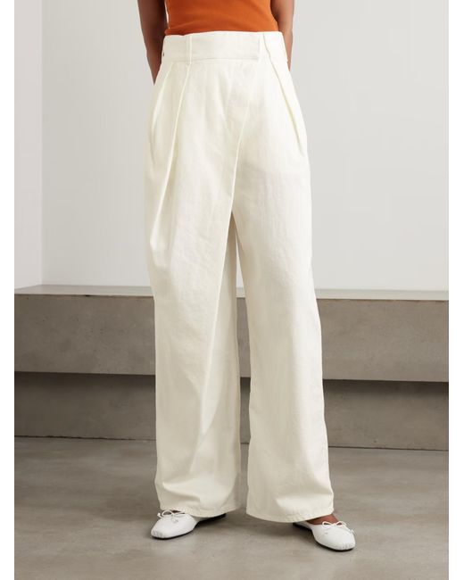 Loewe White Wrap Jeans