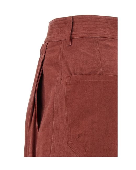 Isabel Marant Red Ingrid Drawstring Shorts
