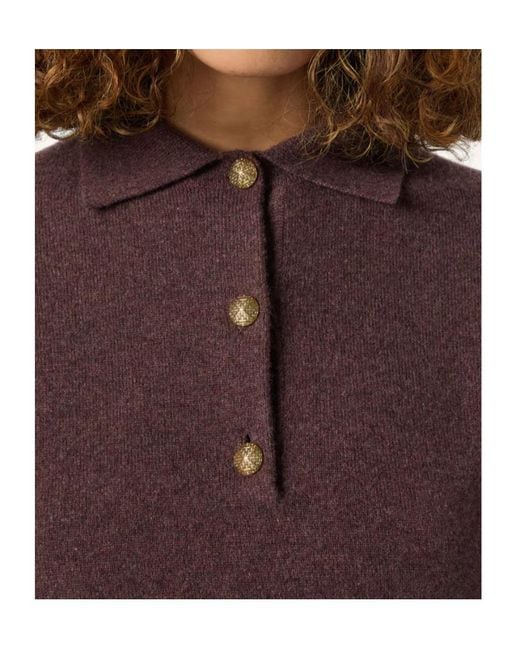 Loro Piana Purple Classic Polo Shirt