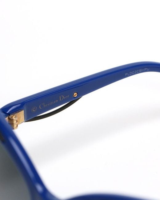 Dior Blue Logo Sunglasses