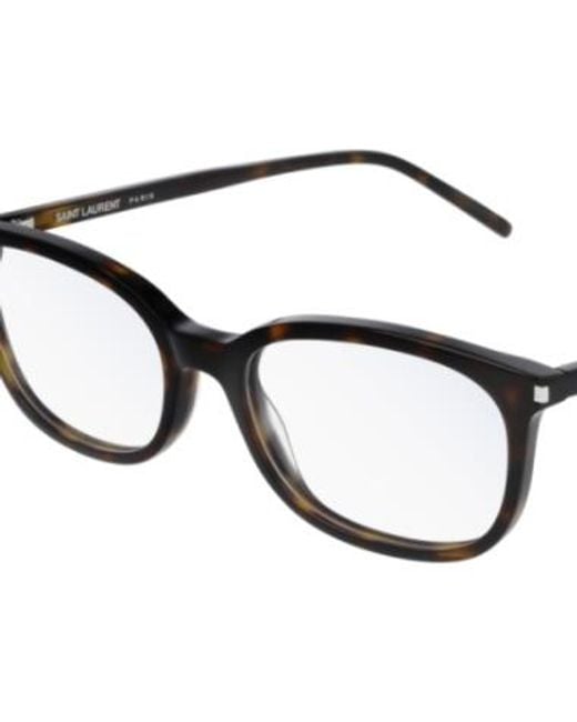 Saint Laurent White Logo Flat Mirror