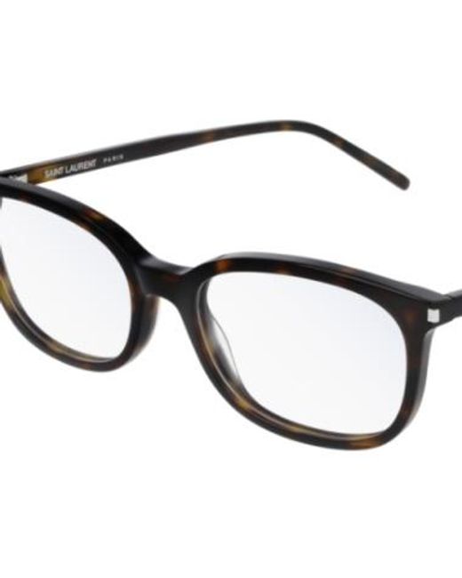 Saint Laurent White Logo Flat Mirror