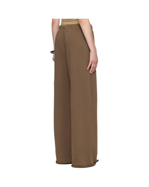 Fear Of God Natural Drawstring Sweatpants