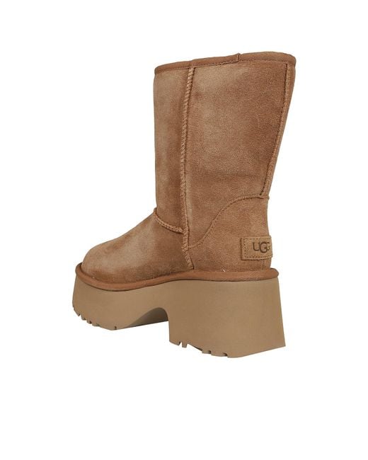 Ugg Brown Classic Short New Heights Boots