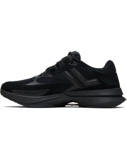 Lanvin Black Jla Lace-Up Sneakers for men