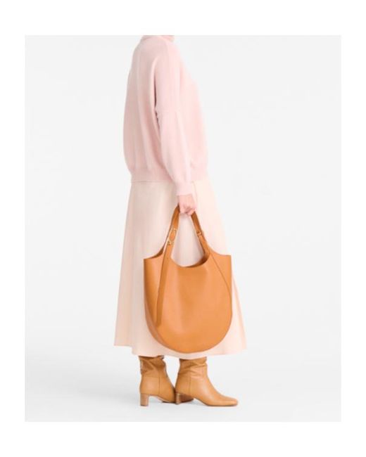 Longchamp Brown Le Foulonné Xl Grained-Leather Tote Bag