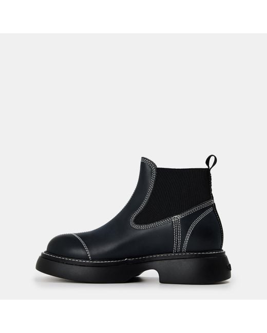 Ganni Black Classic Versatile Boots