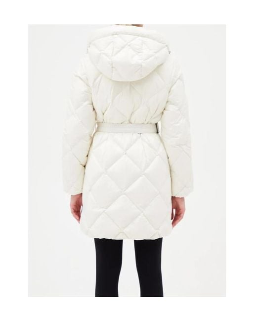 Duvetica White Long Sleeve Down Jacket