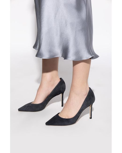 Jimmy Choo Black Romy Pointed-Toe Pumps