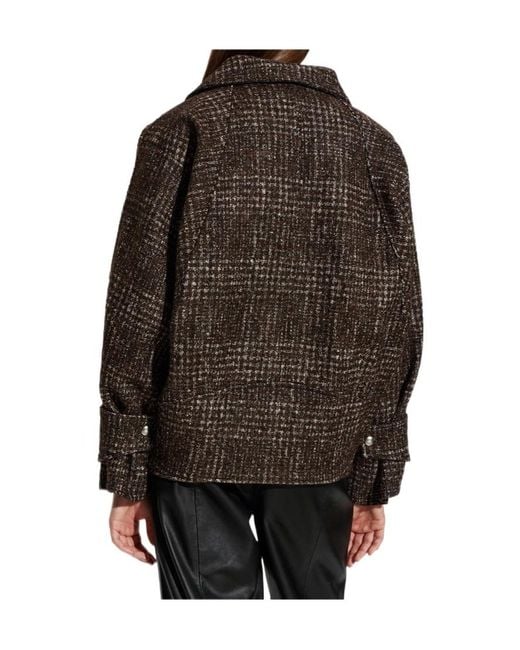 IRO Black Double-Breasted Casual Jacket