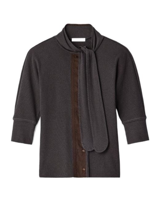 Lemaire Gray Ascot T-Shirt