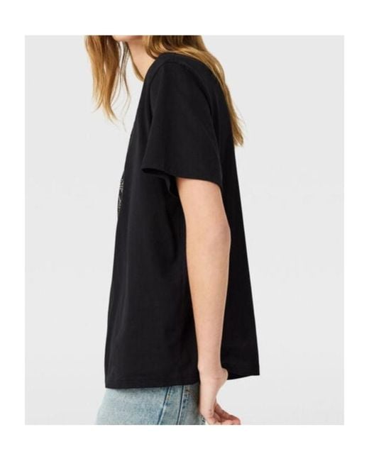Stella McCartney Black Short Sleeve Crewneck T-Shirt