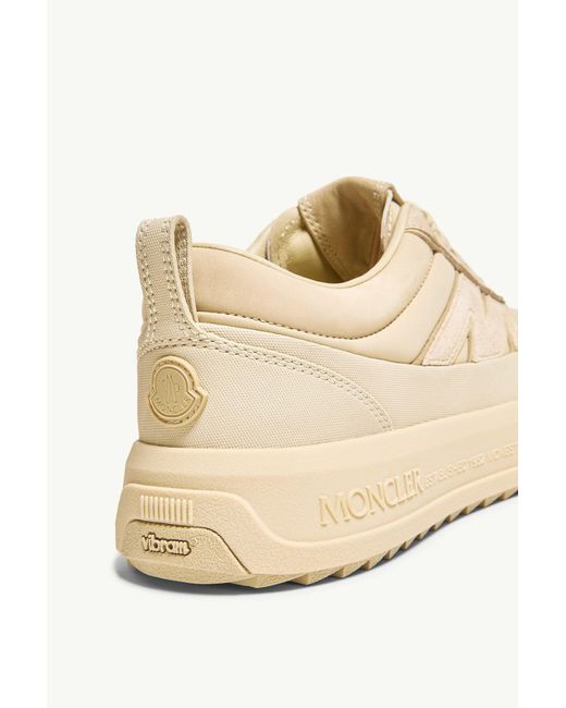 Moncler Natural Altive Nubuck Suede Sneakers
