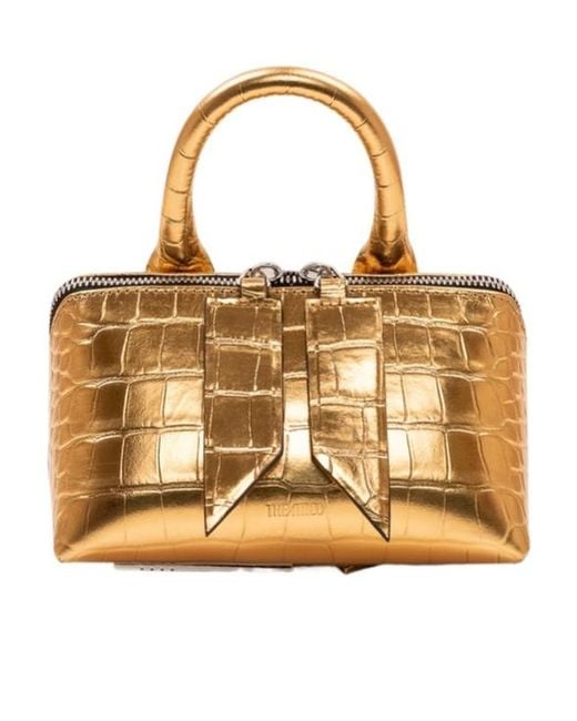 The Attico Metallic The Friday Mini Shoulder Bag