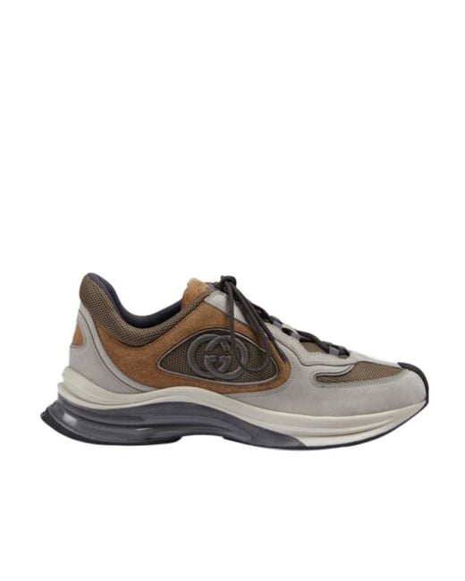 Gucci Brown Run Sneaker 'Light' for men