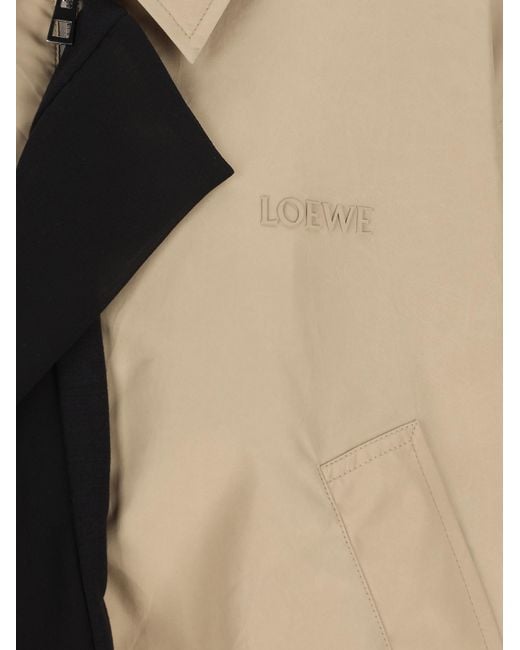 Loewe Natural Contrast Panel Zip Jacket