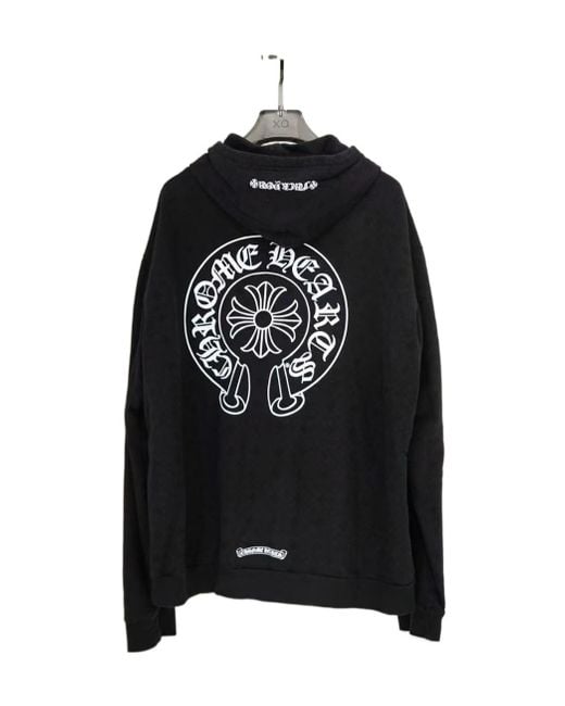 Chrome Hearts Black Zipper Sweatshirt for men