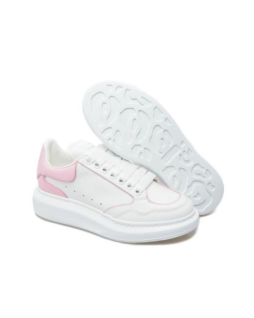 McQueen White Oversized Low-Top Sneakers