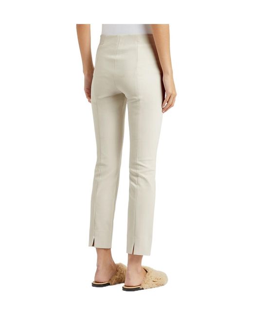 Vince Natural Elasticated Casual Trousers