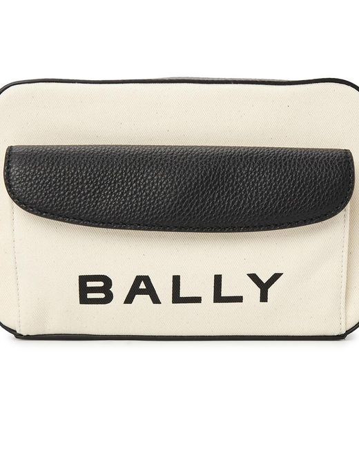 Bally Black Logo Shoulder Bag