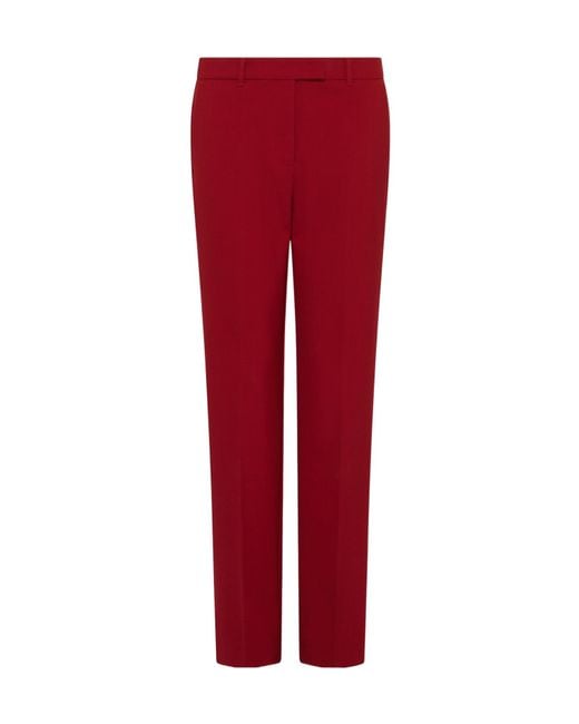 Marella Red Trousers