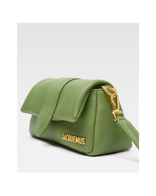 Jacquemus Green Mini Puffed Flap Bag