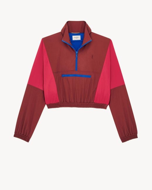 Saint Laurent Red Long Sleeve Jacket