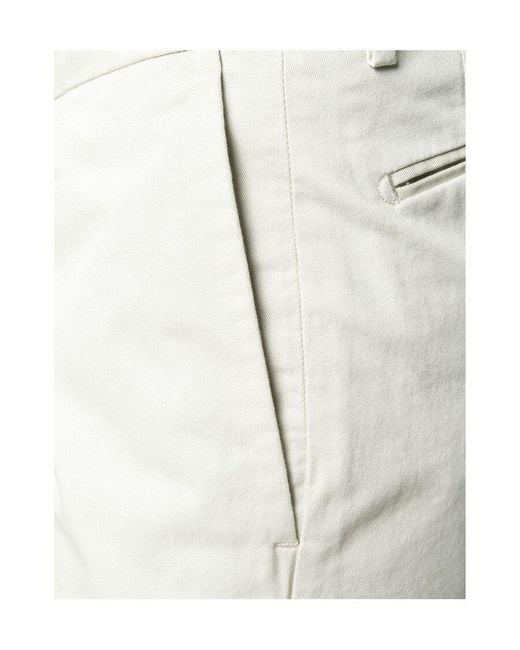 Ralph Lauren White Straight-Leg Chino Trousers for men