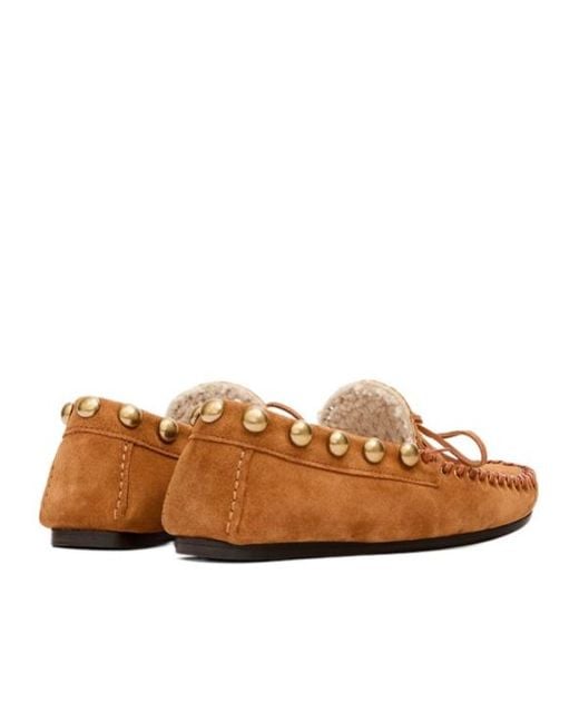 Isabel Marant Brown Fitza Loafers