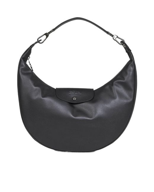 Longchamp Black Le Pliage Xtra L Shoulder Bag