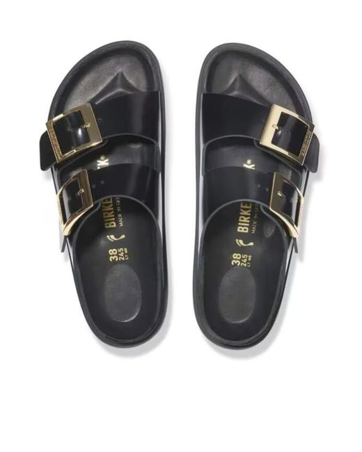 Birkenstock Black Arizona Buckle-Fastening Sandals