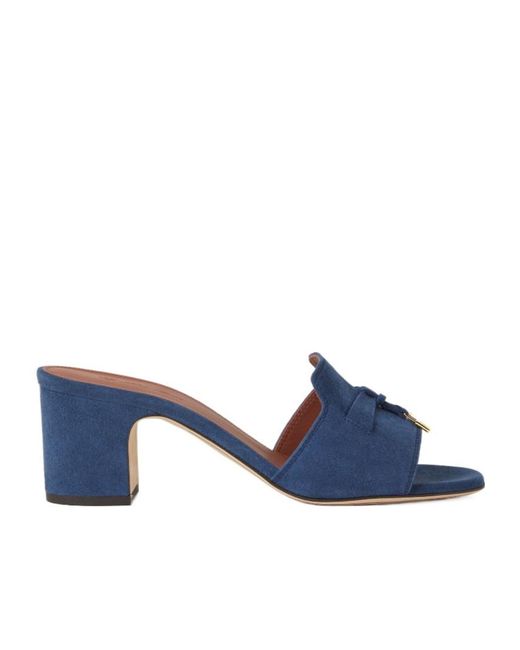 Loro Piana Blue Summer Charms Sandal