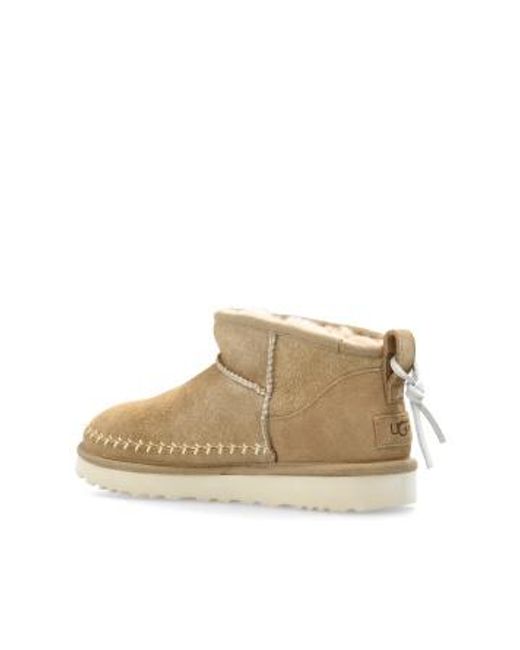 Ugg Natural Classic Ultra Mini Biarritz Snow Boots