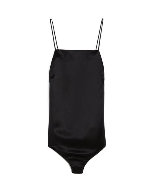 Max Mara Black Thin Shoulder Strap Jumpsuit