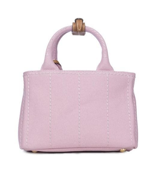 Prada Pink Double-Handle Handbag