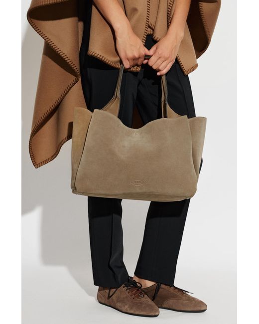 Tod's Brown Double-Handled Handbag