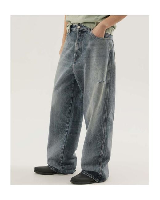 1989 STUDIO Blue Wide-Leg Jeans