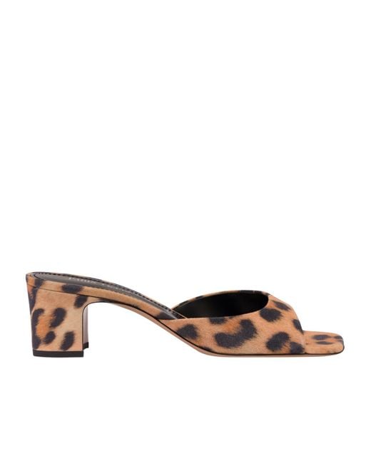Paris Texas Brown Lara Mules