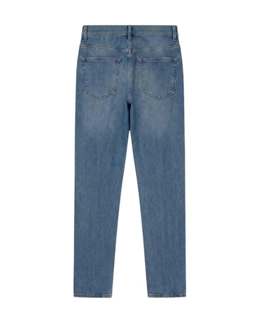 Lardini Blue Straight-Leg Jeans for men