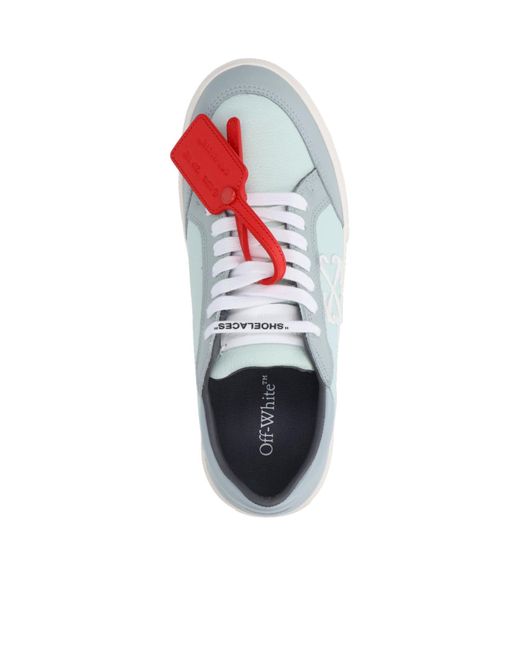 Off-White c/o Virgil Abloh Multicolor New Low Vulcanized Lace-Up Sneakers for men