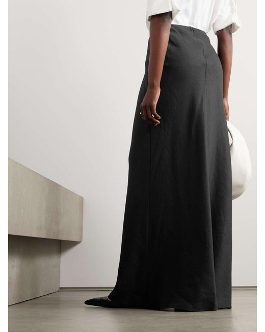 Theory Black High Waist Skirt