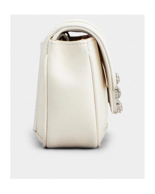 Roger Vivier Natural Jeu De Fille Clutch Bag