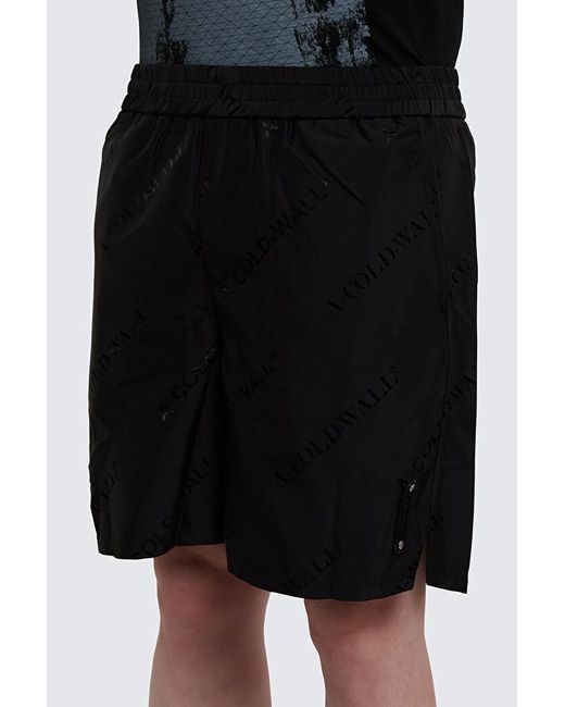 A_COLD_WALL* Black Three-Pocket Shorts for men