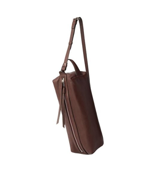 Lemaire Brown Care Shoulder Bag for men