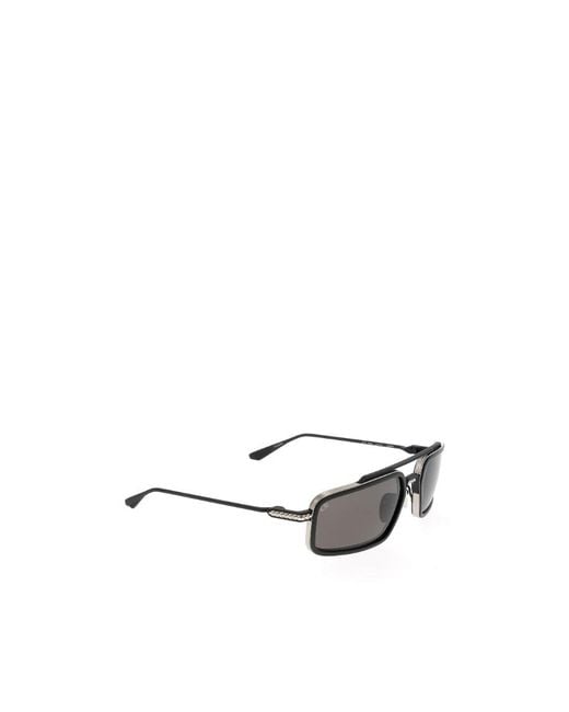 Chrome Hearts White Logo Sunglasses for men